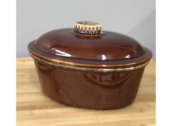 Vintage HULL Covered Casserole Dish