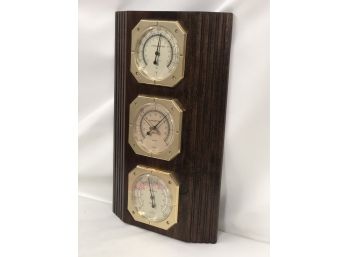 Vintage Springfield Instruments Weather Station
