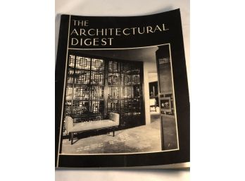Vintage Architectural Digest.  Volume XV  Number 2.   1955