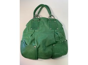 Kooba Green Leather Handbag