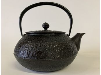 Beautiful Marked Cast Iron Teapot