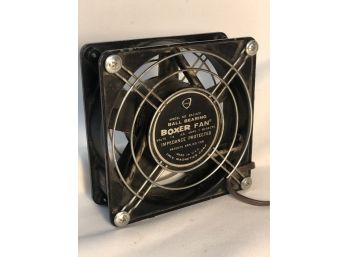 Sweet Vintage Industrial Square BOXER Fan IMC Magnetics Corp.