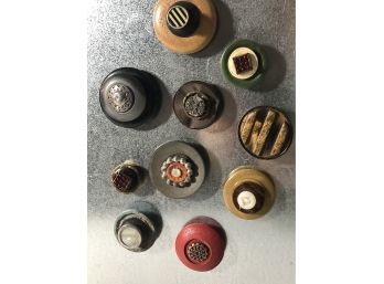 Vintage Stacked Button Magnets
