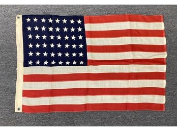 #1 - 48 Star Cloth Stitched American Flag 3x2