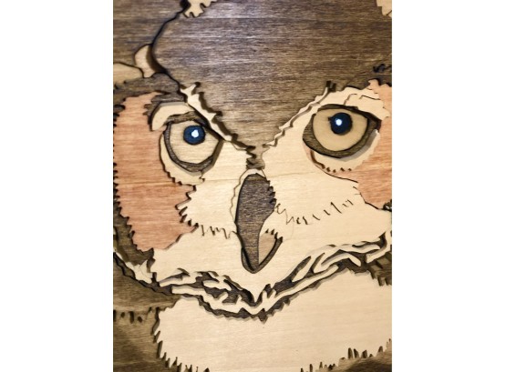 Amazing Artful Wood  Owl
