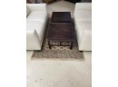 Fabulous Asian Inspired Square Coffee Tables.   A Pair.