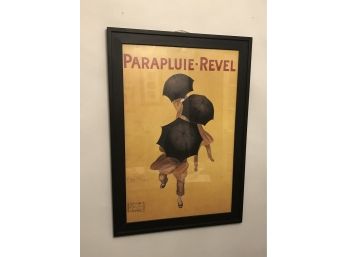 Framed Wall Art Print Parapluie-Revel