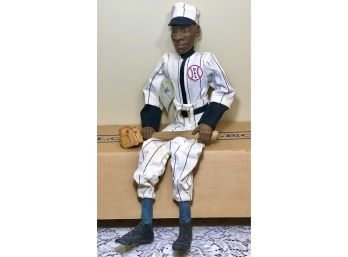 Daddy's Long Legs Collectible Doll, 26 ', Baseball Player With Box, And Cert Of Authenticity.