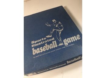 Vintage Sports Illustrated Baseball Game ' The Most Realistic Major League Baseball Game Ever Devised'