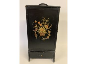 Unique Antique Sewing Cabinet