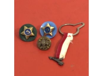Vintage Boy Scouts Of America Pins Incl. Order Of The Arrow.