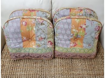 Pier One Seat Cushions Set Of 4 Reversible