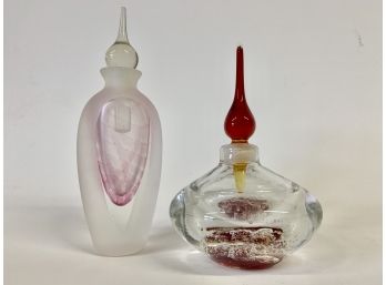Decorative Vintage Glass Perfume Bottles