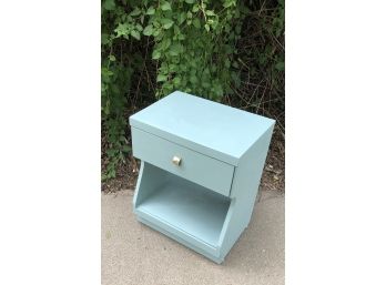 Mid Century Modern Cubbie Side Table/ Night Stand