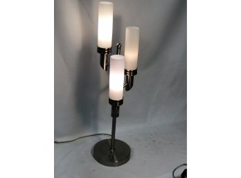 `Contemporary 3 Light Tall Table Lamp