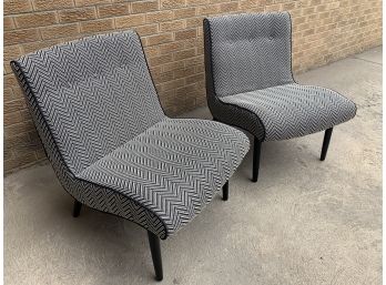 Pair Of Modern Accent Chairs