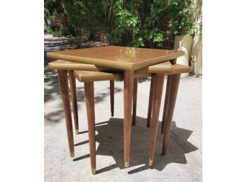 Mid Century Modern Stacking Tables ( Set Of 3)