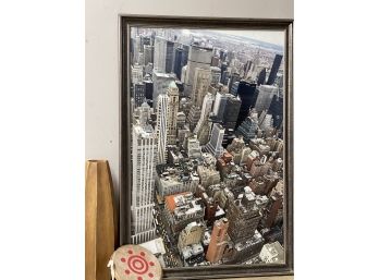 Large Framed NYC Vintage Photograph