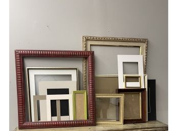 Vintage Open Frames And Mats