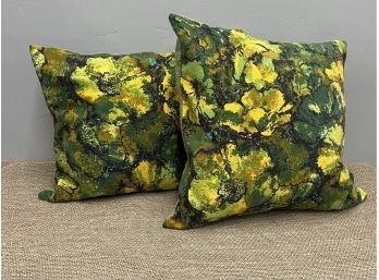 2 Retro And Mid Century Modern Inspired Pillows