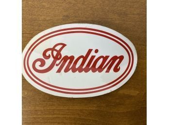 Vintage Indian Motorcycle Decal / Sticker