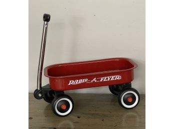 Little Red Radio Flyer Wagon, Table Top.