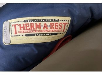 Thermarest Camping Mattress, The Original Inflating Mattress.