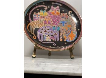 Fabulous Felines Collectible Plate, Laurel Burch 1994