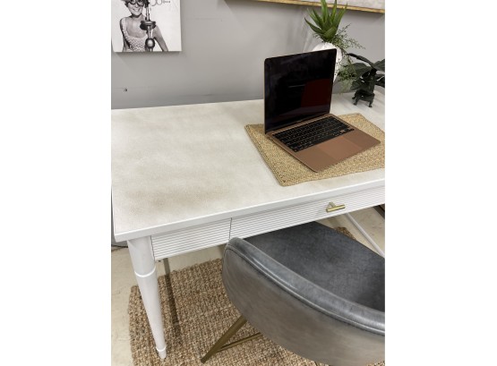 Charming And Versatile White Desk.