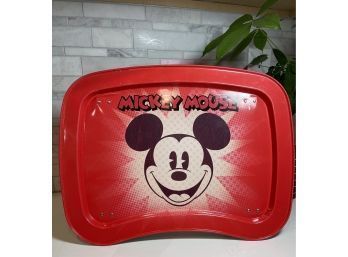 Vintage Mickey Mouse Lap Tray.  Classic And Bold Metal Folding, TV, Lap Tray.