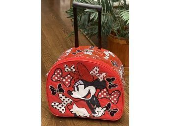 Vintage Minnie Mouse Rolling Suitcase