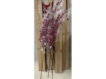 Holiday Decor, Berry Stems.( DIY) 6 Cases Of 50 Inch Berry Stems