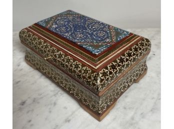 Ornately Patterned Trinket Box