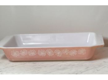 Vintage And Rare Pyrex, Pink Daisys 548B