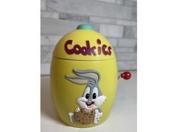 Vintage Bugs Bunny And Taz Wind Up Jack In The Box