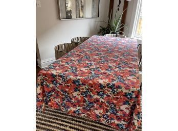 Kate Spade Rosa Terrace Floral Tablecloth