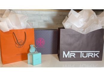 Designer Packaging... Just In Time, Tiffanys, Hermes, And More!!!!