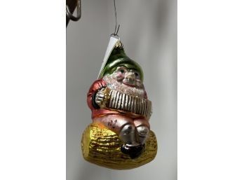 Vintage Blown Glass And Painted RADKO Ornament