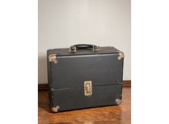 Vintage Document/File Box With Brass Details