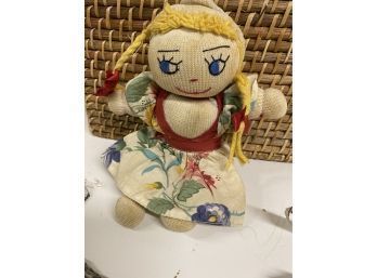 Cute Hand Stitched Vintage Doll