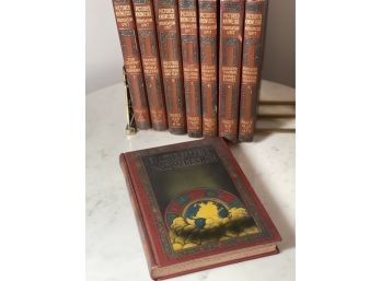 Vintage/Antique Set Of Books,  Book Of Pictured Knowledge: Foundation Units And Advanced Units