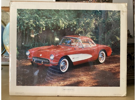 16 Individual First Edition Power Graphics Corvette Posters 16x20 Inches Each.  See Additional Pictures!