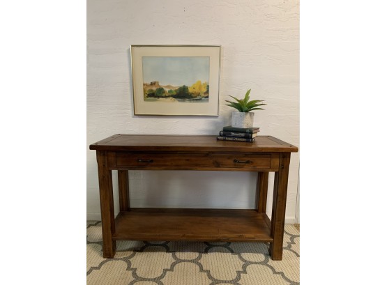 Solid Wood Console Table 48 X 30 X 18