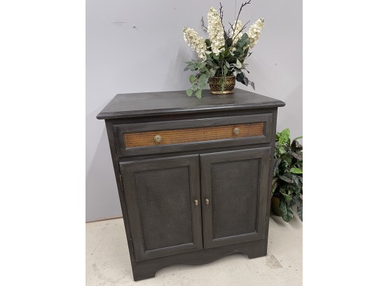 Traditional Chest Or Cabinet: 2 Door, 1 Drawer. 29.5 X  24 X 33.5 High