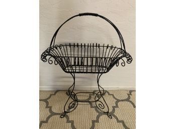 Wire Plant Stand  34.5 X 25 X 15 Inches