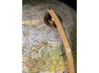Vintage 'World Book' Globe By Replogle