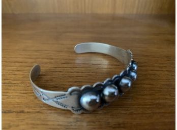 Silver Products Coin Silver Cuff Bracelet