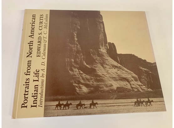 X-Large Coffee Table Book Edward S. Curtis  Approx. 15 X 19  / Hard Cover