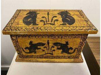 Colorful Indonesian Style Wooden Box