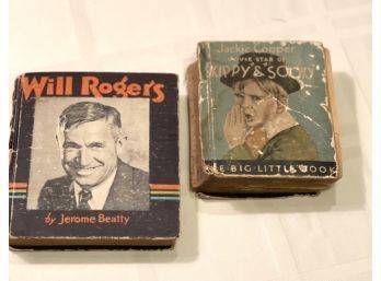 Vintage/Antique Big Little Books Will Rogers And Jackie Cooper ( 1933)